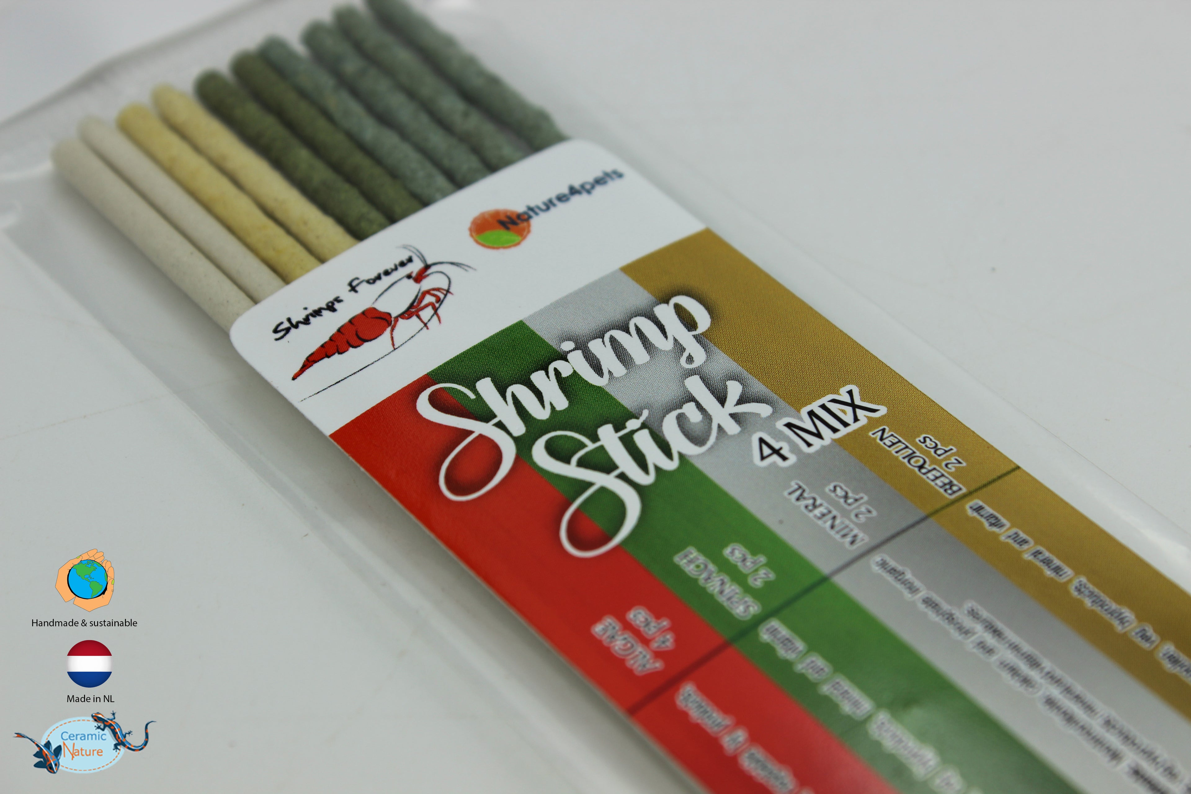 Hrană pe băț pentru creveți - Shrimp Lolly Mix 10buc