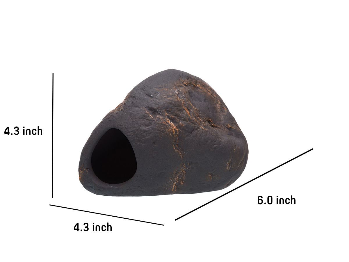 Cichlid Stone Magma M – Adăpost pentru ciclide (Apistogramma & Kribensis)