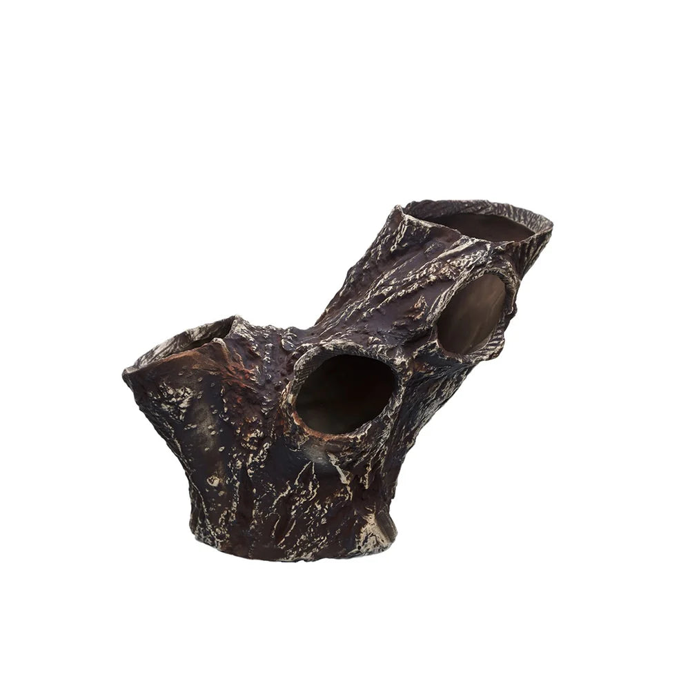 Decor realist Plecoceramics Tree Trunk din ceramică pentru acvariu 